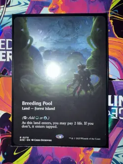 Breeding Pool - BORDERLESS - Edge of Eternities EOE - 0278 - MTG Magic - Image 1