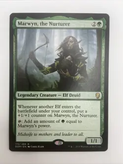 MTG Magic the Gathering Marwyn, the Nurturer (172/296) Dominaria-NM - Image 1