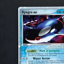 Kyogre ex 94/101 EX Hidden Legends Holo Rare Pokemon Card - Image 2