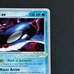 Kyogre ex 94/101 EX Hidden Legends Holo Rare Pokemon Card - Image 3
