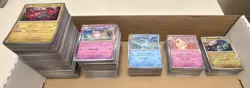 650 Pokemon Cards Bulk Lot Surging Sparks Paldea Evolved Stellar Crown - Image 1
