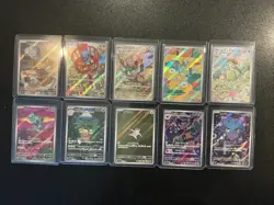 Pokemon TCG Full Art Mixed Lot 10 Cards (Japanese) - Image 1