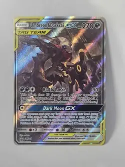 Umbreon & Darkrai GX SM241 Sm Holo Pokemon TCG Basic Trading Card - Image 1