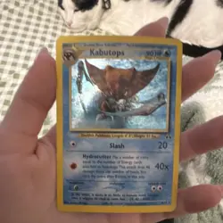 Pokemon Kabutops Neo Discovery Holo Rare Card 90 HP 6/75 English - Image 1