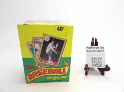 Topps 1987 Baseball Wax Pack Trading Card Box (36 Packs) Possible Rookie Cards - Image 1
