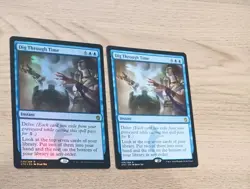MTG 2x Dig Through Time (1 Foil)- Khans of Tarkir KTK - 036 Rare Instant - Image 1