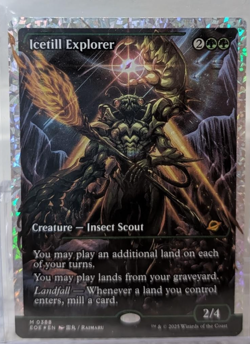 MtG EoE Icetill Explorer #388 Showcase Fracture FOIL English - Image 1