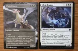 Set of 10 Borderless & Regular Black Blue Green Red White Dragons *NM* Magic MTG - Image 3