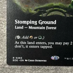 MTG Stomping Ground (Borderless) – Edge of Eternities (EOE) #283 Non-Foil NM - Image 4