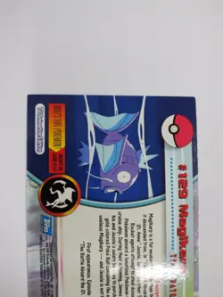 MINT GLOSSY Topps Pokemon Magikarp 129 Series 3 Blue Logo Non Holo TV Edition - Image 4
