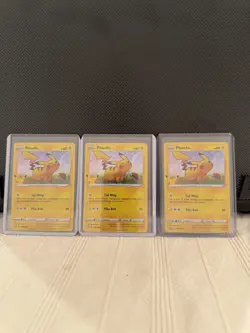 3x Pikachu SWSH039 General Mills 25th Anniversary Black Star Promo Pokemon NM - Image 1
