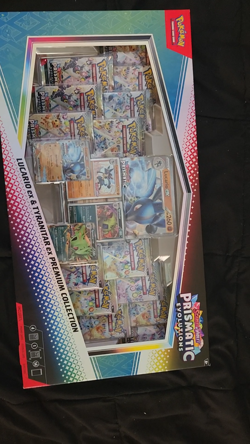 Pokemon - Prismatic Evolutions - Lucario EX and Tyranitar EX Premium Collection - Image 2