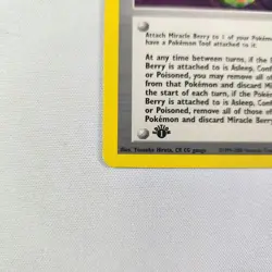 Miracle Berry 94/111 -1st Edition Uncommon - Pokemon TCG - Neo Genesis - LP - Image 5
