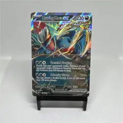 Pokemon Roaring Moon ex 124/182 SV04 Paradox Rift Double Rare Holo English - Image 1