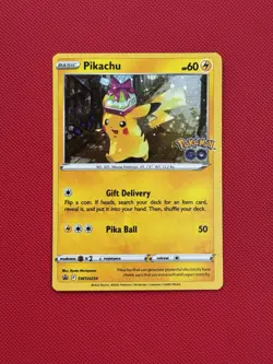 Pikachu Gift Promo SWSH234 Pokemon Go Pokemon TCG - Image 1