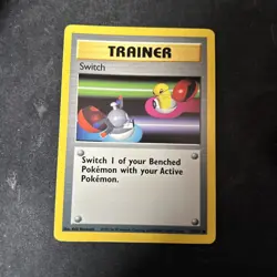 Pokemon TCG Switch Base Set 95/102 Regular Unlimited Common Trainer D30 - Image 1