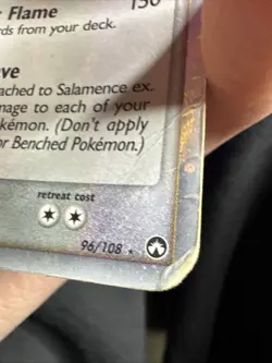 Pokemon TCG Holo Ultra Rare Salamence Ex 96/108 EX Power Keepers 2007 - Image 5