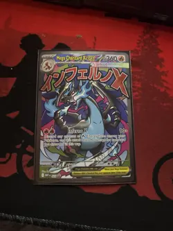 Mega Charizard X ex 023 MEP Black Star Promo Pokemon Phantasmal Flames UPC - 1 2 - Image 1