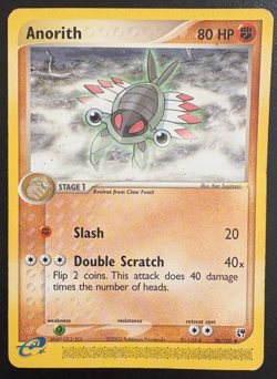 Pokemon TCG Anorith Sandstorm 28/100 Regular HP ** - Image 1