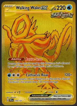 Pokemon TCG - Walking Wake ex 178/131 Hyper Rare SV: Prismatic Evolutions - Image 1