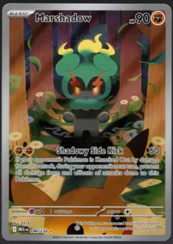 Pokemon TCG - Marshadow Illustration Rare - 146/132 - ME01: Mega Evolution, NM - Image 1