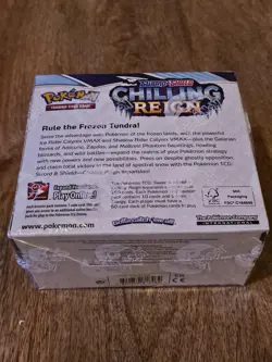 Pokemon Sword & Shield Chilling Reign Booster Box Brand New Factory Sealed - Image 5