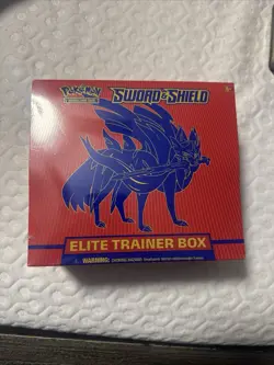 Pokemon Sword And Shield, Red And Blue Elite Trainer Box Set - Image 3