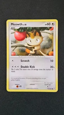 Pokemon - Supreme Victors - Meowth lv.18 114/147 - Image 1