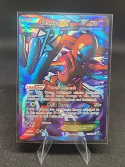Pokemon TCG Deoxys EX Ultra Rare 111/116 Plasma Freeze HP - Image 1