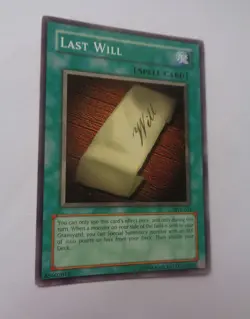 Last Will SYE-031 (Common, Unlimited, Lightly Played / LP) Yugioh - Image 1