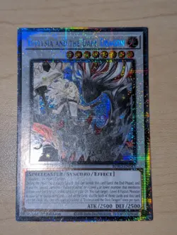 Yu-Gi-Oh Ecclesia and the Dark Dragon 1st Edition BPRO-EN041 Starlight Rare - Image 2