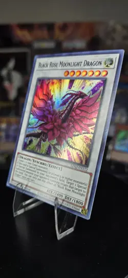 YuGiOh! Black Rose Moonlight Dragon LDS2-EN112 Ultra Rare (Blue) 1st Edition NM - Image 4
