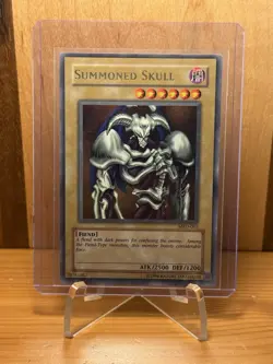 Yu-Gi-Oh! Summoned Skull MRD-003 Metal Raiders Monster Konami 2500/1200 - Image 2
