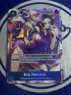 Boa Hancock Parallel Romance Dawn Alt Art OP01-078 One Piece Card - Image 1