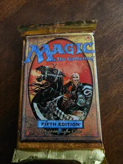 Magic the Gathering Fifth Edition 15 Card Booster Pack New SEALED - Image 1