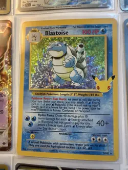 Pokemon TCG Assorted Holo Cards, Blastoise, celebrations, zekrom, greninja, pack - Image 4
