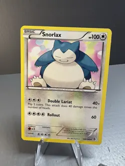 Snorlax 109/149 Boundaries Crossed Regular Pokemon Card 2012 - Image 1