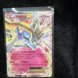 Pokemon Xerneas EX Promo Holo Basic Fairy XY149 XY Card 2016 English TCG - Image 1
