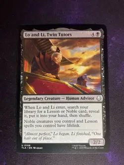 MTG * Lo and Li, Twin Tutors Avatar: The Last Airbender * 1X * NM - Image 1