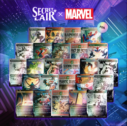 Magic: The Gathering Secret Lair Marvel Spider-Man FOIL Web-Slinger Bundle - Image 1