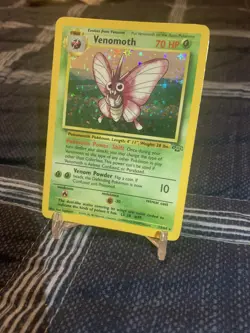 1999 Pokemon Unlimited Jungle Venomoth 13/64 LP - Image 3