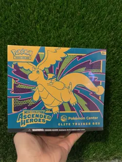 Ascended Heroes Pokemon Center Exclusive Elite Trainer Box (ETB) SEALED IN HAND - Image 1