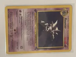 Pokemon TCG Haunter Fossil 21 Regular 1st Edition Rare - Image 1