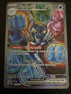 Pokemon TCG Prismatic Evolutions Palafin EX SIR- #151/131 - Image 1