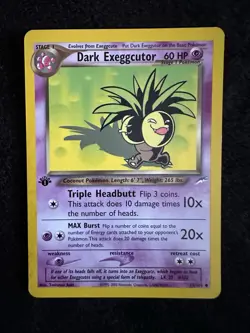 Dark Exeggutor #33/105 1st Edition - Neo Destiny - Pokemon TCG NM - Image 1