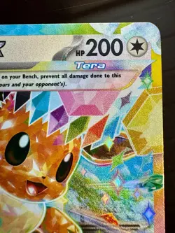 Pokemon TCG: 2025 Eevee ex 075/131-DOUBLE RARE HOLO-Prismatic Evolutions - Image 2