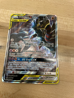 Pokemon TCG 2019 Garchomp & Giratina GX Tag Team SM193 Promo MP - Free shipping! - Image 1