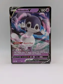 Indeedee V 091/202 Swsh01 - Pokemon Sword & Shield Base - Near Mint Ultra Rare - Image 1