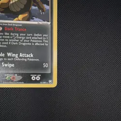 Pokemon Dark Dragonite Rare EX Team Rocket Returns Stage 2 120 HP 15/109 English - Image 5
