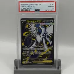 Pokemon Mega Absol ex Ultra Rare Holo PSA 10 Me01: Mega Evolution 2025 161/132 - Image 1